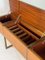 Mid-Century Sideboard aus Wurzelholz & Messing 6