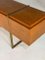 Mid-Century Burlwood and Brass Sideboard 8