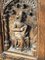 Getränkeschrank aus Eiche mit feinen geschnitzten Figuren 6