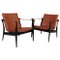 Mid-Century Modern Safari Sessel von Ebbe & Karen Clemmensen für Fritz Hansen, 1960er 1