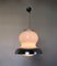 Lámpara colgante italiana Mid-Century curvada, años 70, Imagen 1