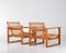 Sled Sessel Modell 2256 Børge Mogensen zugeschrieben, 1960er, 2er Set 5