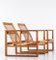 Sled Sessel Modell 2256 Børge Mogensen zugeschrieben, 1960er, 2er Set 3