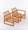 Sled Sessel Modell 2256 Børge Mogensen zugeschrieben, 1960er, 2er Set 8