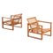 Sled Sessel Modell 2256 Børge Mogensen zugeschrieben, 1960er, 2er Set 1