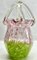 Art Nouveau Basket with Details of Irradiated Glass by Loetz, 1930s 8