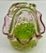 Art Nouveau Basket with Details of Irradiated Glass by Loetz, 1930s 7