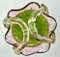 Art Nouveau Basket with Details of Irradiated Glass by Loetz, 1930s 3