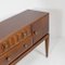 Sideboard aus Nussholz, 1930er 11