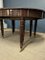 Oval Dining Table in Mahogany with 6 Legs, 19th Century, Image 5