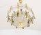 Mid-Century Brass Chandelier, 1960s 5