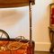 Carrello bar vintage Hollywood Regency con intarsio italiano, Immagine 6
