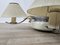 Lampadario Art Déco in radica, acciaio e vetro, anni '30, Immagine 11