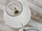 Lampadario Art Déco in radica, acciaio e vetro, anni '30, Immagine 14