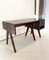 Escritorio atribuido a Pierre Jeanneret, 1958, Imagen 5