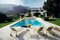 Slim Aarons, hamacas junto a la piscina, impresión fotográfica Estate, años 70/2020, Imagen 1