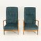 829 High Back Armchairs by Gio Ponti for Cassina, 1958, Set of 2 5