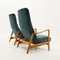 829 High Back Armchairs by Gio Ponti for Cassina, 1958, Set of 2 7