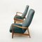 829 High Back Armchairs by Gio Ponti for Cassina, 1958, Set of 2 6