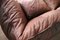 Le Bambole Sofa in Dark Brown Leather by Mario Bellini for B&B Italia, 1972, Set of 2 3