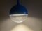 Vintage Space Age Blue Ceiling Lamp Väster by Knut Hagberg for Ikea, Sweden, Image 19