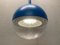 Vintage Space Age Blue Ceiling Lamp Väster by Knut Hagberg for Ikea, Sweden, Image 15