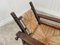 Straw Armchair from Charles Dudouyt, 1900s 3