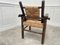 Straw Armchair from Charles Dudouyt, 1900s 2