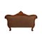 Mid 20th Century Louis Philippe Sleigh Sofa in Hand-Carved Walnut, Italy, 1930s, Image 7