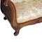 Mid 20th Century Louis Philippe Sleigh Sofa in Hand-Carved Walnut, Italy, 1930s, Image 5