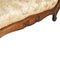 Mid 20th Century Louis Philippe Sleigh Sofa in Hand-Carved Walnut, Italy, 1930s, Image 4