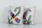 Uzbek Square Suzani Cushion Covers, 2010s, Set of 2 3