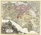 Karte des Kirchenstaates aus dem 18. Jahrhundert 1