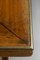 Scrivania vintage Luigi XVI in legno di ciliegio massiccio con superficie in pelle, Immagine 28