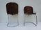 Italian Chrome Wire Cantilever Chairs, 1960s, Set of 2 10