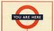 You Are Here Poster für die U-Bahn-Station London Bridge 2