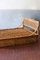 Double Bed with Bamboo and Vienna Straw Headboard, 1980s 3