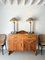 Art Deco Sideboard aus Eiche mit Kugelfüßen, 1930er 2