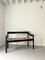 Mid-Century Italian Carimate Bench in Black with Rush Seat by Vico Magistretti for Cassina, 1960s, Image 3