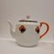 Tea Set in Polychrome Porcelain, Japan, 1960s, Set of 15 8