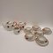 Tea Set in Polychrome Porcelain, Japan, 1960s, Set of 15 5