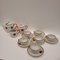 Tea Set in Polychrome Porcelain, Japan, 1960s, Set of 15 4