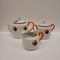 Tea Set in Polychrome Porcelain, Japan, 1960s, Set of 15 6