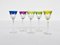 Sculpted Crystal Glasses from Baccarat, France, 1950s, Set of 25 11