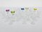 Sculpted Crystal Glasses from Baccarat, France, 1950s, Set of 25 2