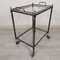 Silver Metal Bar Trolley, 1950s 2