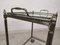 Silver Metal Bar Trolley, 1950s 11