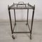 Silver Metal Bar Trolley, 1950s 4