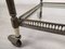 Silver Metal Bar Trolley, 1950s 12