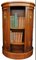 Regency Revolving Drum Bookcase with Floral Motiffs by Robert Adams 5